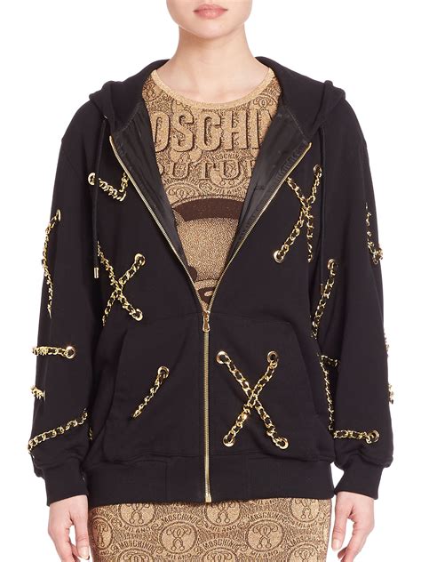 moschino hoodies women.